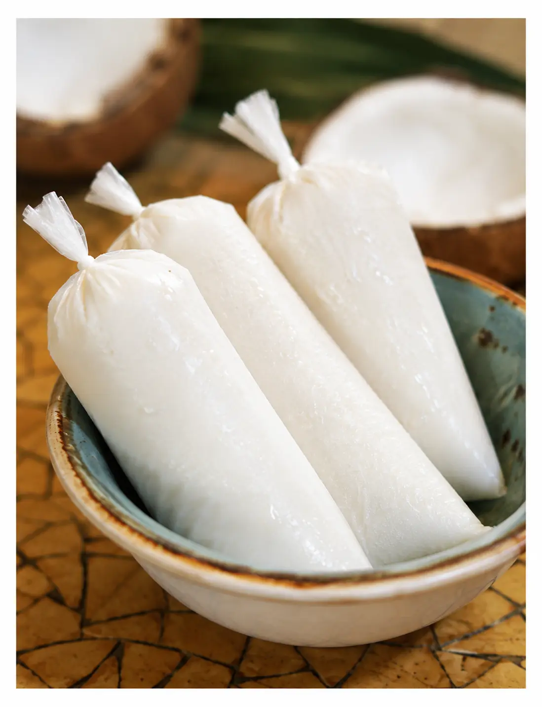 helado de coco
