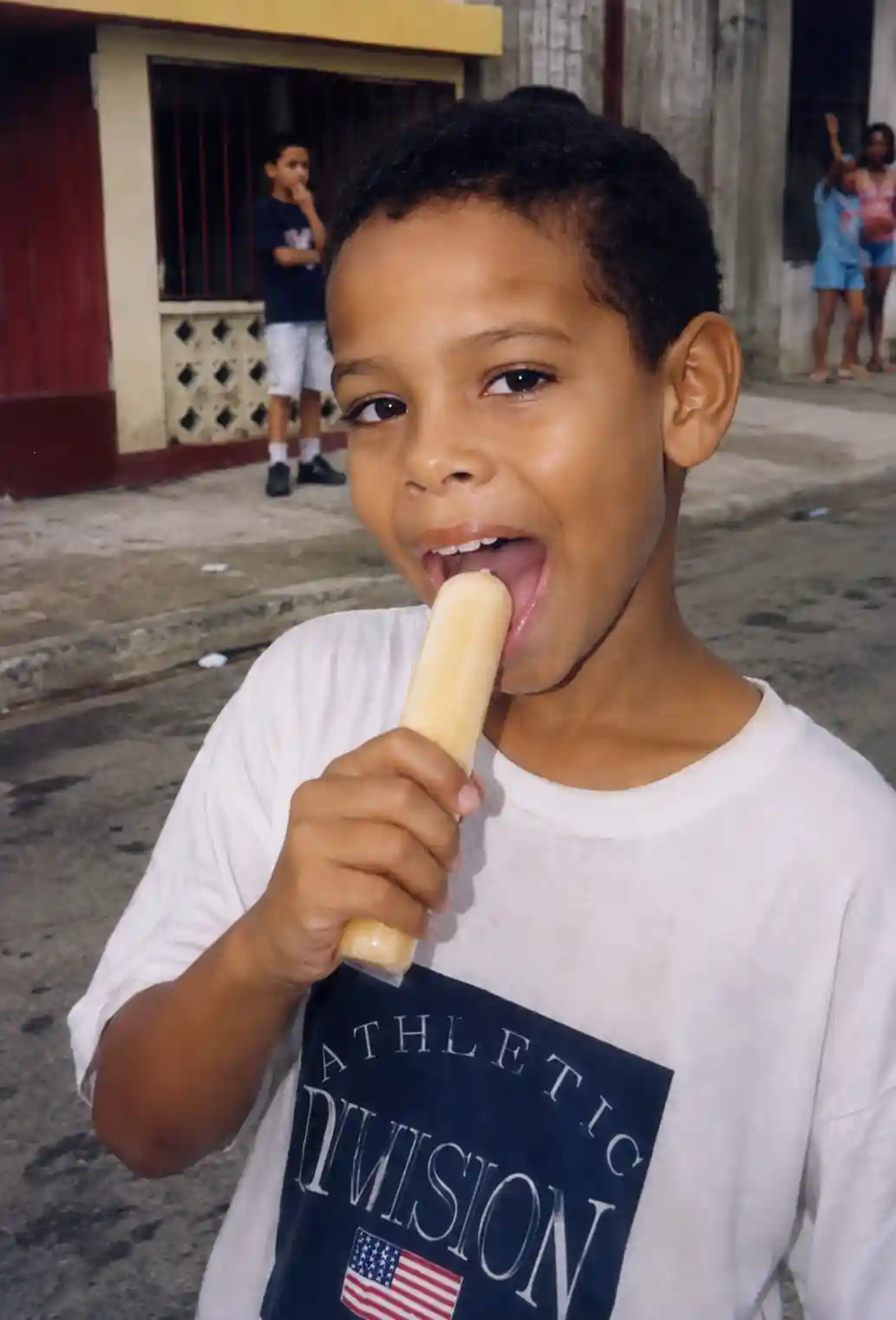 Helado de fundita de la infancia
