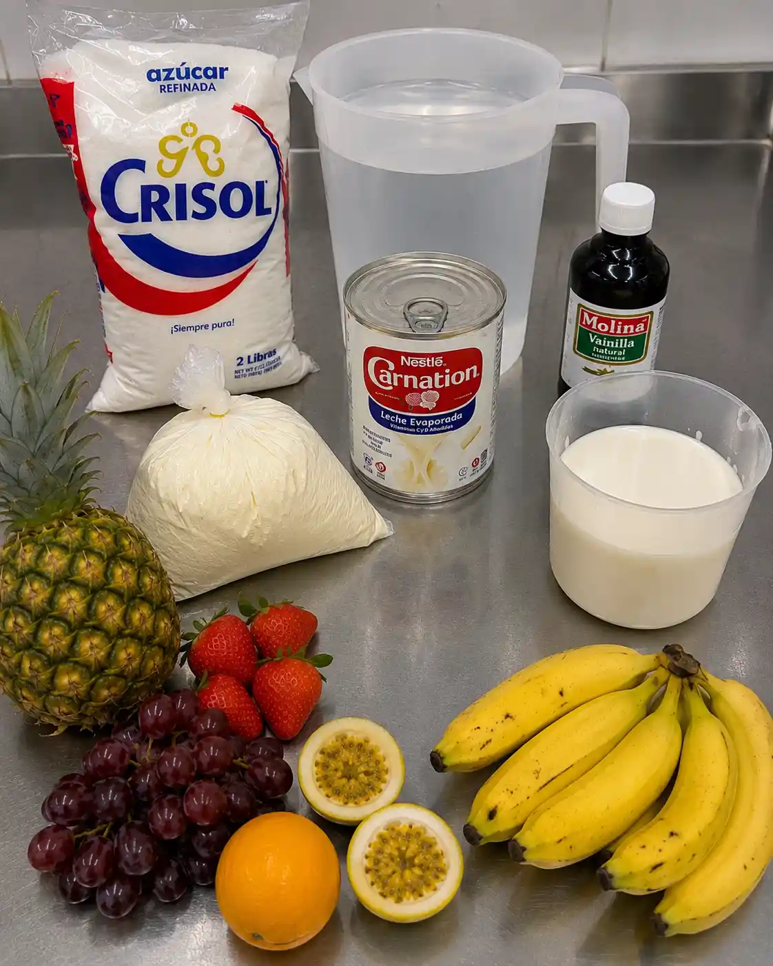 ingredientes helado de fundita